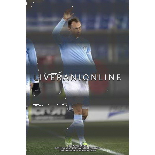 Roma - 08/01/2013 - Stadio Olimpico - TIM CUP 2012-2013 - Quarti di Finale - Lazio vs Catania - nella foto: Stefan Radu esulta dopo il gol å© Fabrizio Corradetti - Ag. Aldo Liverani sas