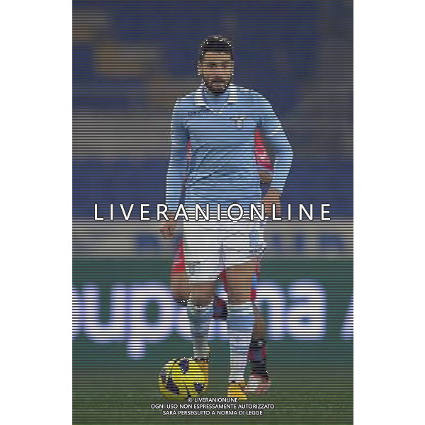 Roma - 08/01/2013 - Stadio Olimpico - TIM CUP 2012-2013 - Quarti di Finale - Lazio vs Catania - nella foto: Antonio Candreva å© Fabrizio Corradetti - Ag. Aldo Liverani sas