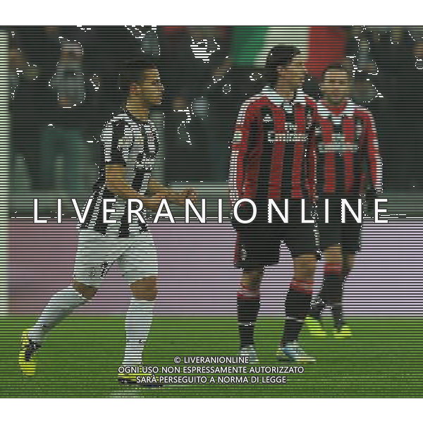 Coppa Italia TIM Cup 2012/2013 Quarti di Finale Torino - 09.01.2013 Juventus-Milan Nella Foto:giovinco esulta /Ph.Vitez-Ag. Aldo Liverani
