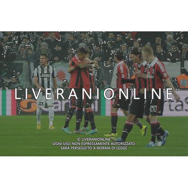 Coppa Italia TIM - Quarti di Finale Torino 9-01-2013 Juventus - Milan nella foto: El Shaarawy segna 1 a 0 Milan foto Roberto Garavaglia - ag. Aldo Liverani sas