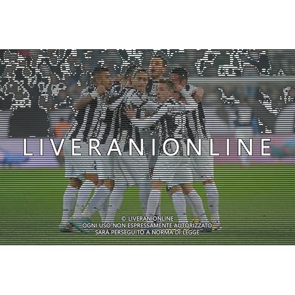 Coppa Italia TIM - Quarti di Finale Torino 9-01-2013 Juventus - Milan nella foto: Giovinco segna 1 a 1 Juve foto Roberto Garavaglia - ag. Aldo Liverani sas