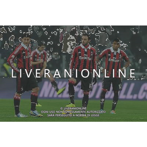 Coppa Italia TIM Cup 2012/2013 Quarti di Finale Torino - 09.01.2013 Juventus-Milan Nella Foto:pazzini montolivo boateng /Ph.Vitez-Ag. Aldo Liverani
