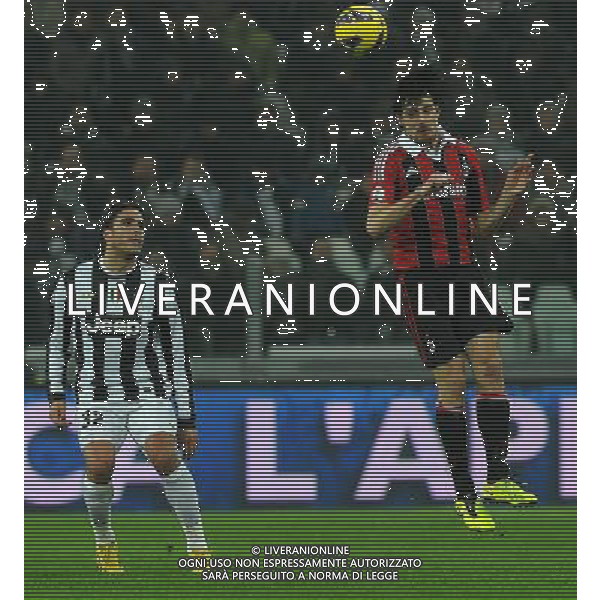 Coppa Italia TIM Cup 2012/2013 Quarti di Finale Torino - 09.01.2013 Juventus-Milan Nella Foto:acerbi matri /Ph.Vitez-Ag. Aldo Liverani