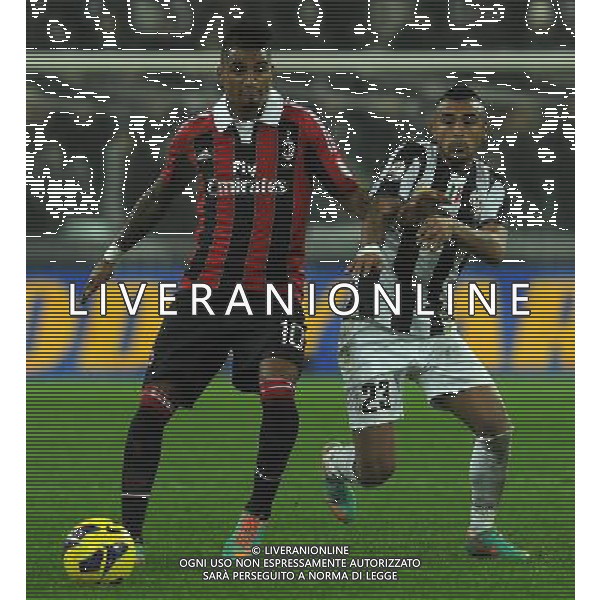 Coppa Italia TIM Cup 2012/2013 Quarti di Finale Torino - 09.01.2013 Juventus-Milan Nella Foto:boateng vidal /Ph.Vitez-Ag. Aldo Liverani