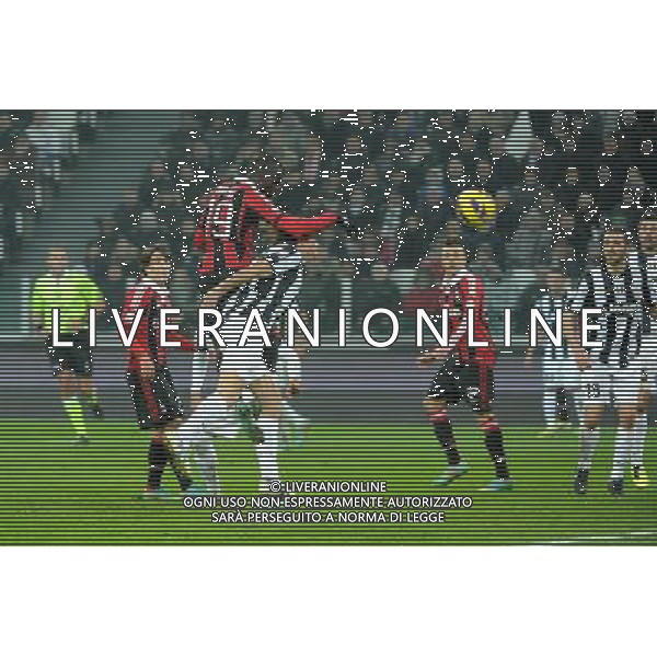 Coppa Italia TIM - Quarti di Finale Torino 9-01-2013 Juventus - Milan nella foto: sull\'1 a 1 nei minuti finali dei tempi regolamentari Niang fallisce un\'ottima occasione foto Roberto Garavaglia - ag. Aldo Liverani sas