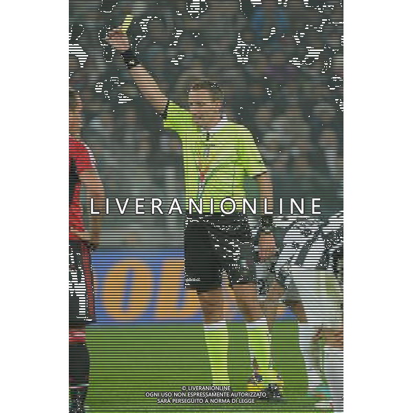 Coppa Italia TIM - Quarti di Finale Torino 9-01-2013 Juventus - Milan nella foto: l\'arbitro Paolo Mazzoleni di Bergamo foto Roberto Garavaglia - ag. Aldo Liverani sas