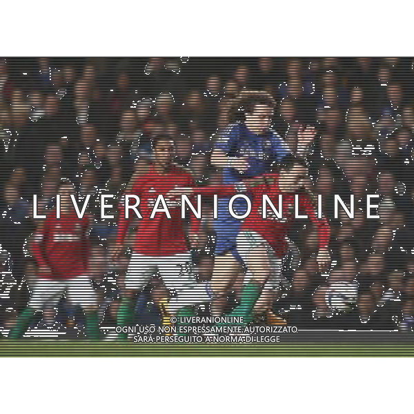 Chelsea\'s David Luiz battles with Swansea City\'s Leon Britton Football - Football - Capital One Cup Semi-Final - Chelsea v Swansea City - Wednesday 9th January 2013 - Stamford Bridge - London © CameraSport - 43 Linden Ave. Countesthorpe. Leicester. England. LE8 5PG - Tel: +44 (0) 116 277 4147 - admin@camerasport.com - www.camerasport.com AG ALDO LIVERANI S A S ONLY ITALY
