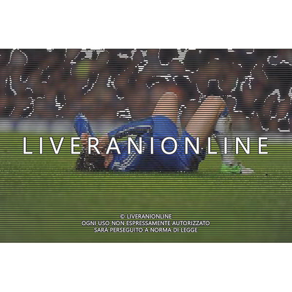 An Unhappy Fernando Torres Chelsea 2012/13 Chelsea V Swansea City (0-2) 09/01/13 The Capital One Cup Semi Final 1st Leg Photo: Robin Parker Fotosports International ©photoshot/AGENZIA ALDO LIVERANI SAS - ITALY ONLY - EDITORIAL USE ONLY