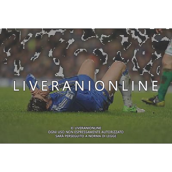 An Unhappy Fernando Torres Chelsea 2012/13 Chelsea V Swansea City (0-2) 09/01/13 The Capital One Cup Semi Final 1st Leg Photo: Robin Parker Fotosports International ©photoshot/AGENZIA ALDO LIVERANI SAS - ITALY ONLY - EDITORIAL USE ONLY