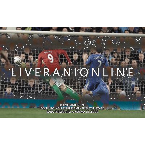 Michu scores goal past Chelsea\'s Ross Turnbull Swansea City 2012/13 Chelsea V Swansea City 09/01/13 The Capital One Cup Semi Final 1st Leg Photo: Robin Parker Fotosports International ©photoshot/AGENZIA ALDO LIVERANI SAS - ITALY ONLY - EDITORIAL USE ONLY
