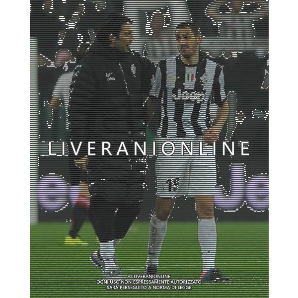 Coppa Italia TIM Cup 2012/2013 Quarti di Finale Torino - 09.01.2013 Juventus-Milan Nella Foto:Bonucci Leonardo-Buffon Gianluigi /Ph.Vitez-Ag. Aldo Liverani