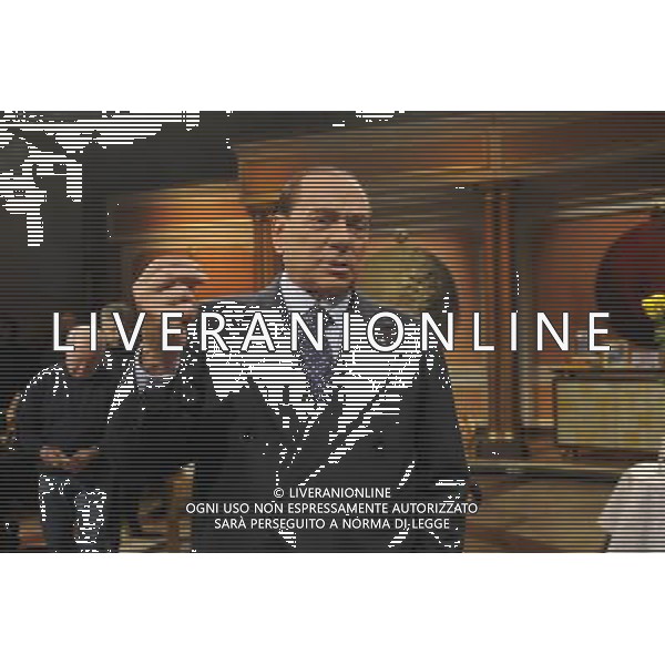 SILVIO BERLUSCONI OSPITE DELLA TRASMISSIONE TELECAMERE - ROMA 10 gennaio 2013 ©Corradetti/AGENZIA ALDO LIVERANI SAS