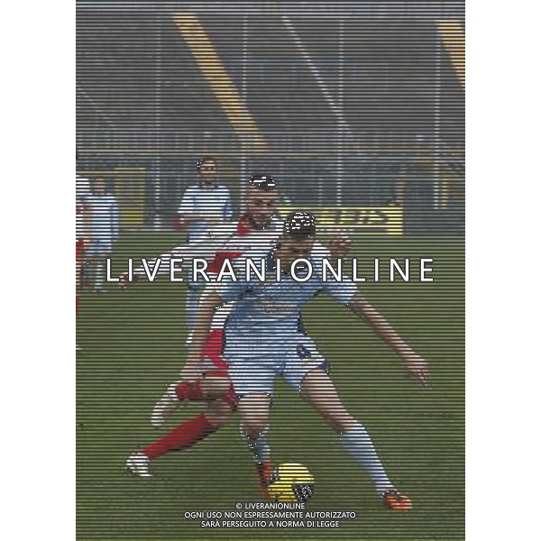 BERGAMO 13 GENNAIO 2013, NELLA FOTO ALESSANDRO SALVI ,ph.moro/ALDO LIVERANI ALBINOLEFFE - CREMONESE CAMPIONATO CALCIO SERIE BWIN 13/01/2013