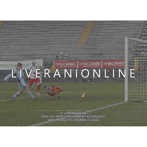BERGAMO 13 GENNAIO 2013, NELLA FOTO GOL DI ANDREA BELOTTI ,ph.moro/ALDO LIVERANI ALBINOLEFFE - CREMONESE CAMPIONATO CALCIO SERIE BWIN 13/01/2013