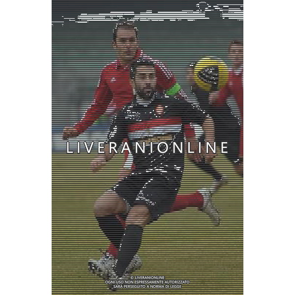 MONZA (MB) 13/1/2013 CAMPIONATO NAZIONALE LEGA PRO 2a DIVISIONE 2012/2013 MONZA BRIANZA vs RIMINI NELLA FOTO RICCARDO TADDEI FOTO ROMANO/AG ALDO LIVERANI