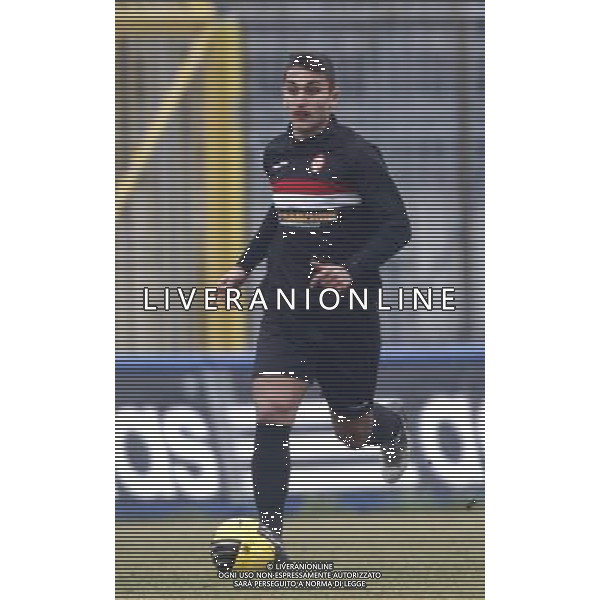 MONZA (MB) 13/1/2013 STADIO BRIANTEO CAMPIONATO NAZIONALE LEGA PRO 2a DIVISIONE 2012/2013 MONZA BRIANZA vs RIMINI NELLA FOTO MATTIA MAITA FOTO ROMANO/AG ALDO LIVERANI