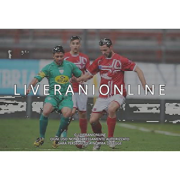 PERUGIA -BARLETTA LEGA PRO 13/01/2013 NELLA FOTO RICCARDO ALLEGRETTI-FRANCESCO CANGI FOTO SETTONCE-AG ALDO LIVERANI S A S