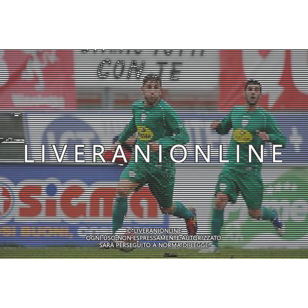 PERUGIA BARLETTA LEGA PRO 13/01/2013 NELLA FOTO CARRETTA MIRKO FOTO SETTONCE-AG ALDO LIVERANI