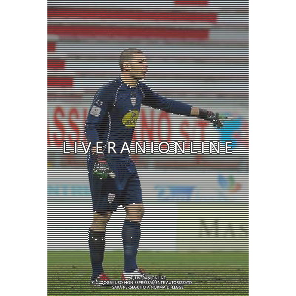 PERUGIA BARLETTA LEGA PRO 13/01/2013 NELLA FOTO LIVERANI LUCA FOTO SETTONCE-AG ALDO LIVERANI