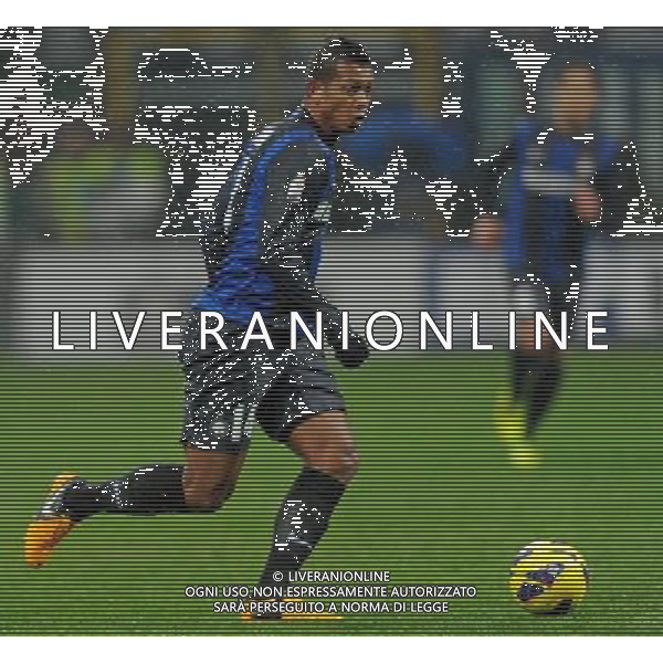 MILANO, 15-01-2013 / å©FOTO GIORGIO RAVEZZANI COPPA ITALIA TIM INTER-BOLOGNA 3-2 NELLA FOTO : FREDY GUARIN AG ALDO LIVERANI S A S