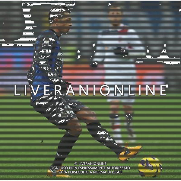 MILANO, 15-01-2013 / å©FOTO GIORGIO RAVEZZANI COPPA ITALIA TIM INTER-BOLOGNA NELLA FOTO : GUARIN AG ALDO LIVERANI S A S