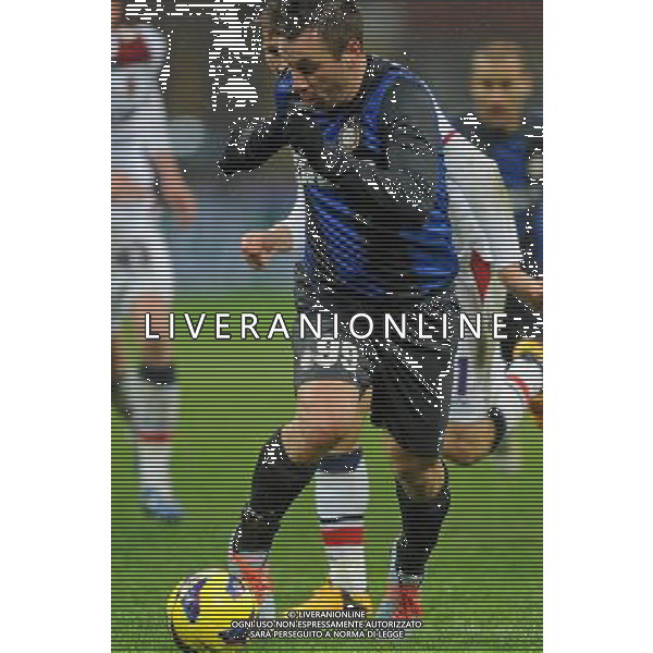 MILANO, 15-01-2013 / å©FOTO GIORGIO RAVEZZANI COPPA ITALIA TIM INTER-BOLOGNA 3-2 NELLA FOTO : ANTONIO CASSANO AG ALDO LIVERANI S A S