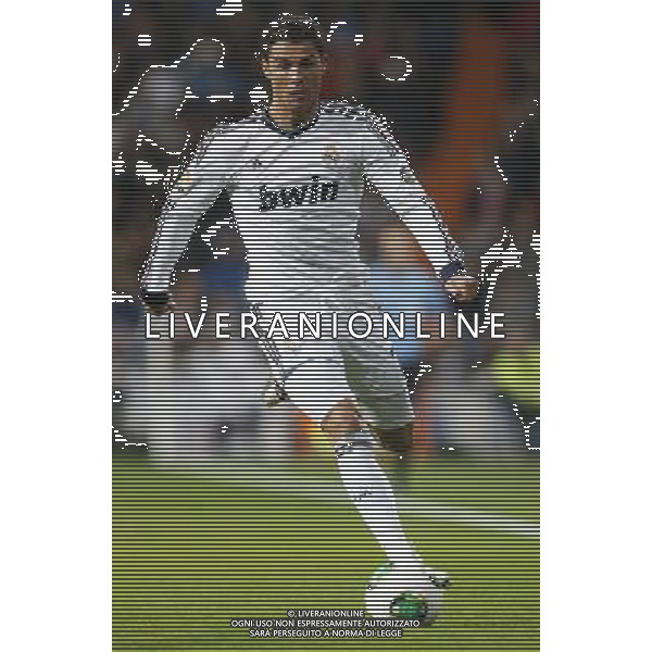 Real Madrid\'s Cristiano Ronaldo during spanish King\'s Cup match on january 15th 2013. Photo: Cesar Cebolla / ALFAQUI AG ALDO LIVERANI S A S ONLY ITALY
