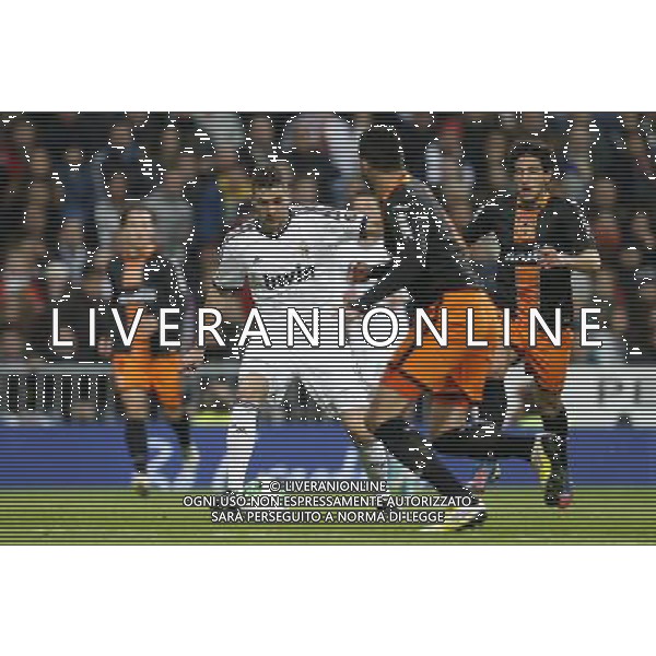 Real Madrid\'s Karim Benzema during spanish King\'s Cup match on january 15th 2013. Photo: Cesar Cebolla / ALFAQUI AG ALDO LIVERANI S A S ONLY ITALY