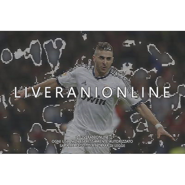 Real Madrid\'s Karim Benzema goal during spanish King\'s Cup match on january 15th 2013. Photo: Cesar Cebolla / ALFAQUI AG ALDO LIVERANI S A S ONLY ITALY