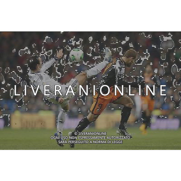 Real Madrid\'s Ricardo Carvalho and Valencia\'s Soldado during spanish King\'s Cup match on january 15th 2013. Photo: Cesar Cebolla / ALFAQUI AG ALDO LIVERANI S A S ONLY ITALY