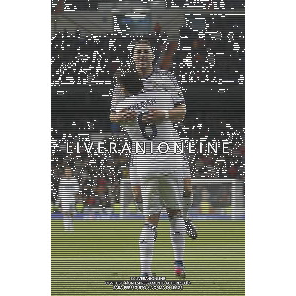 Real Madrid\'s Karim Benzema goal during spanish King\'s Cup match on january 15th 2013. Photo: Cesar Cebolla / ALFAQUI AG ALDO LIVERANI S A S ONLY ITALY