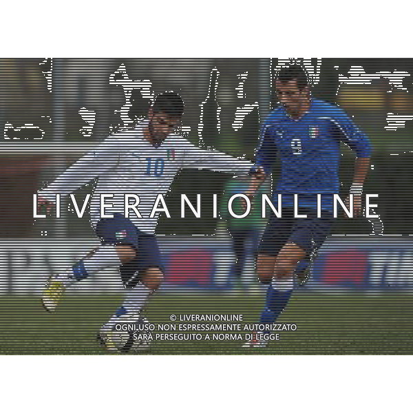 Triangolare Nazionale U19-U20-U21 Firenze - 16.01.2013 Nella Foto:Insigne Lorenzo-Improta Riccardo /Ph.Vitez-Ag. Aldo Liverani