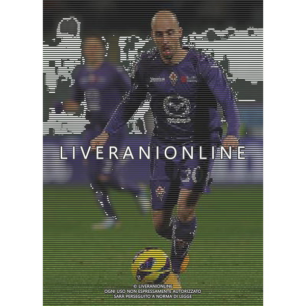 Coppa Italia TIM Cup 2012/2013 Quarti di Finale Firenze - 16.01.2013 Fiorentina-Roma Nella Foto:borja valero /Ph.Vitez-Ag. Aldo Liverani