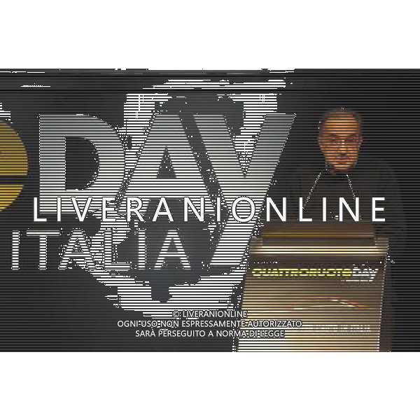 MILANO 17/1/2013 PALAZZO MEZZANOTTE, P.zza AFFARI, 6 \'QUATTRORUOTE DAY. QUALE FUTURO PER L\' AUTO IN ITALIA\' NELLA FOTO SERGIO MARCHIONNE AMMINISTRATORE DELEGATO FIAT FOTO ROMANO/AG ALDO LIVERANI