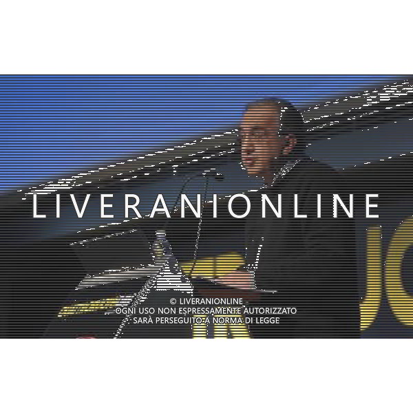 MILANO 17/1/2013 PALAZZO MEZZANOTTE, P.zza AFFARI, 6 \'QUATTRORUOTE DAY. QUALE FUTURO PER L\' AUTO IN ITALIA\' NELLA FOTO SERGIO MARCHIONNE AMMINISTRATORE DELEGATO FIAT FOTO ROMANO/AG ALDO LIVERANI