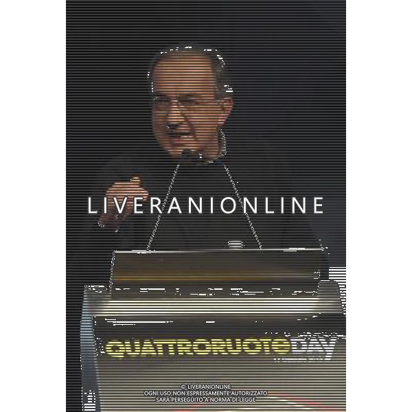 MILANO 17/1/2013 PALAZZO MEZZANOTTE, P.zza AFFARI, 6 \'QUATTRORUOTE DAY. QUALE FUTURO PER L\' AUTO IN ITALIA\' NELLA FOTO SERGIO MARCHIONNE AMMINISTRATORE DELEGATO FIAT FOTO ROMANO/AG ALDO LIVERANI