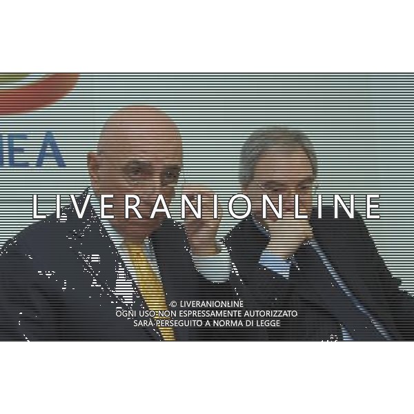 MILANO 18/1/2013 VIA ROSELLINI, 4 ELEZIONE DEL PRESIDENTE DELLA LEGA CALCIO SERIE A NELLA FOTO ADRIANO GALLIANI FOTO ROMANO/AG ALDO LIVERANI