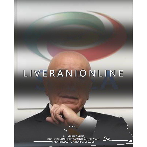 MILANO 18/1/2013 VIA ROSELLINI, 4 ELEZIONE DEL PRESIDENTE DELLA LEGA CALCIO SERIE A NELLA FOTO ADRIANO GALLIANI FOTO ROMANO/AG ALDO LIVERANI