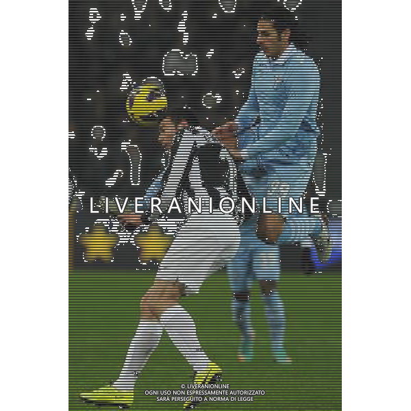 Coppa Italia TIM Cup 2012/2013 Semifinali Andata Torino - 22.01.2013 Juventus-Lazio Nella Foto:barzagli-floccari /Ph.Vitez-Ag. Aldo Liverani