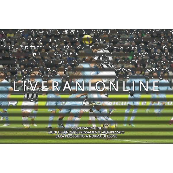Coppa Italia TIM - Semifinale gara di andata Torino 22-01-2013 Juventus - Lazio nella foto: Bonucci ci prova di testa su corner foto Roberto Garavaglia - ag. Aldo Liverani sas