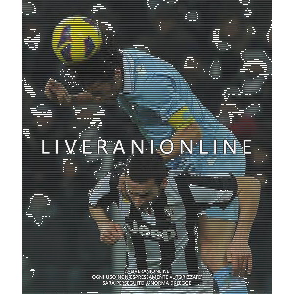 Coppa Italia TIM Cup 2012/2013 Semifinali Andata Torino - 22.01.2013 Juventus-Lazio Nella Foto:mauri-bonucci /Ph.Vitez-Ag. Aldo Liverani