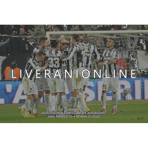 Coppa Italia TIM - Semifinale gara di andata Torino 22-01-2013 Juventus - Lazio nella foto: Peluso segna 1 a 0 Juve foto Roberto Garavaglia - ag. Aldo Liverani sas