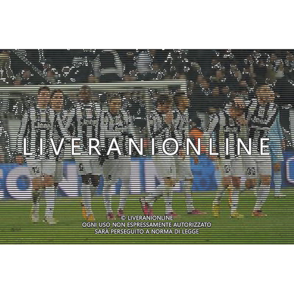 Coppa Italia TIM - Semifinale gara di andata Torino 22-01-2013 Juventus - Lazio nella foto: Peluso segna 1 a 0 Juve foto Roberto Garavaglia - ag. Aldo Liverani sas