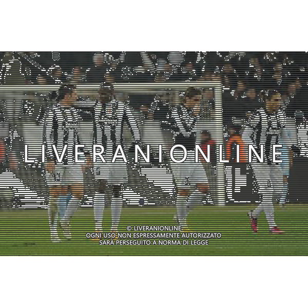 Coppa Italia TIM - Semifinale gara di andata Torino 22-01-2013 Juventus - Lazio nella foto: Peluso segna 1 a 0 Juve foto Roberto Garavaglia - ag. Aldo Liverani sas