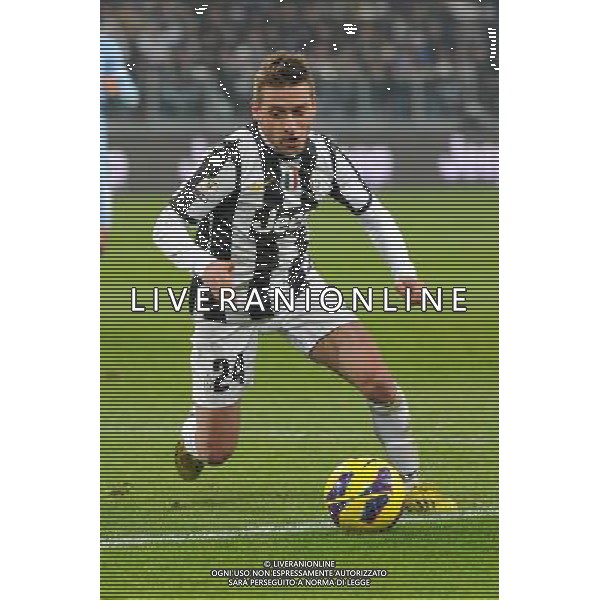 Coppa Italia TIM - Semifinale gara di andata Torino 22-01-2013 Juventus - Lazio nella foto: Emanuele Giaccherini (Juventus) foto Roberto Garavaglia - ag. Aldo Liverani sas