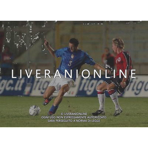 TRAPANI 03/09/2004 -QUALIFICAZIONE EUROPEI- ITALIA-NORVEGIA NELLA FOTO: CHIELLINI GIORGIO PH: ARCAINI/AG. ALDO LIVERANI