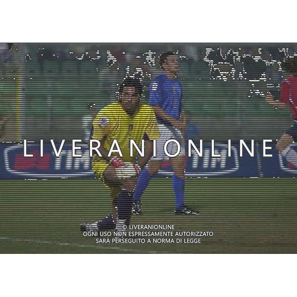 PALERMO 04/09/04 QUALIFICAZIONI MONDIALI ITALIA-NORVEGIA NELLA FOTO: DOPOGOL BUFFON PH: ALDO LIVERANI