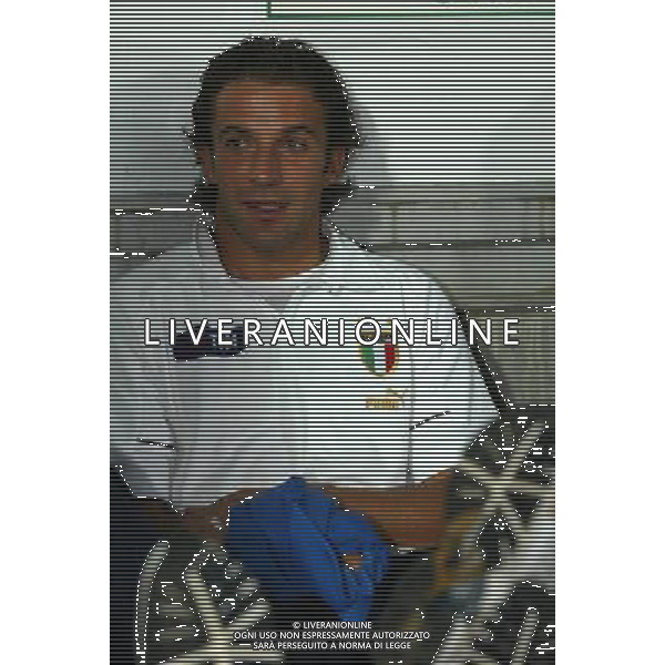 PALERMO 04/09/04 QUALIFICAZIONI MONDIALI ITALIA-NORVEGIA NELLA FOTO: DEL PIERO ALESSANDRO PH: ALDO LIVERANI