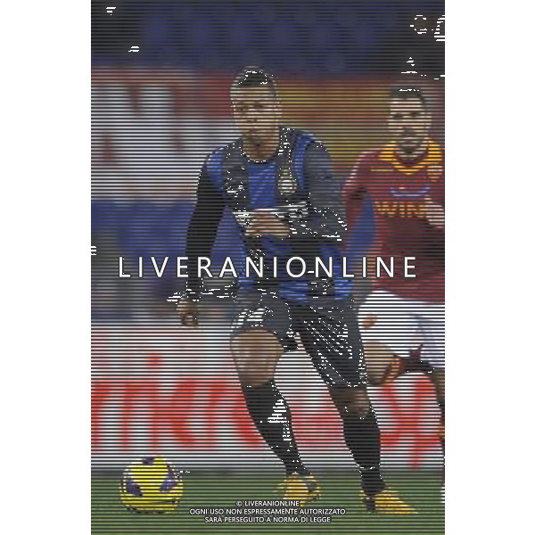 Roma - 23/01/2013 - Stadio Olimpico - TIM CUP 2012-2013 - semifinale andata - Roma vs Inter - nella foto: Vasquez Fredy Alejandro Guarin å© Fabrizio Corradetti - Ag. Aldo Liverani sas