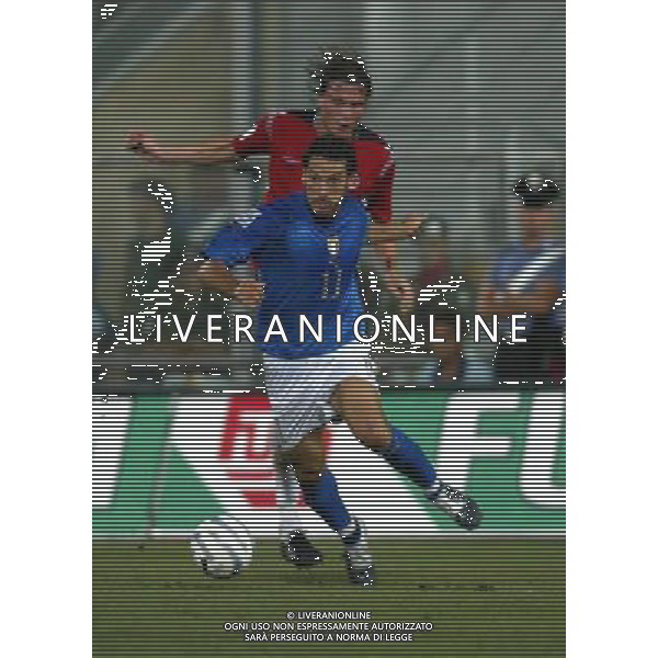 PALERMO 04/09/04 QUALIFICAZIONI MONDIALI ITALIA-NORVEGIA NELLA FOTO: zambrotta gianluca PH: ALDO LIVERANI